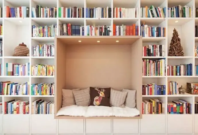 blog deco idee pour toute la maison salon séjour salle à manger cuisine bibliothèque plantes rangement luminaire miroir