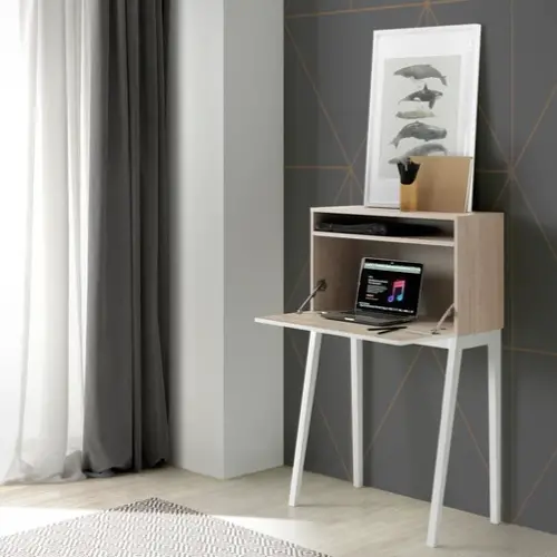 chouchouter bureau decoration teletravail petit bureau gain de place