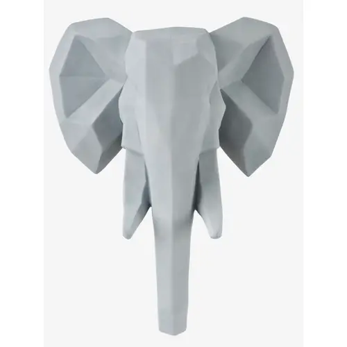 luminaire chambre enfant couleur trophee lumineux elephant gris