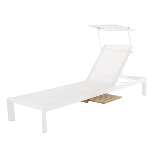 ou trouver chaise longue deco protection soleil bain de soleil blanc jardin terrasse confort été vacances