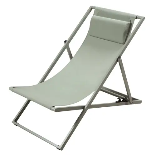 ou trouver chaise longue deco transat chilienne vert sauge amande tendance moderne pliant vacances confort