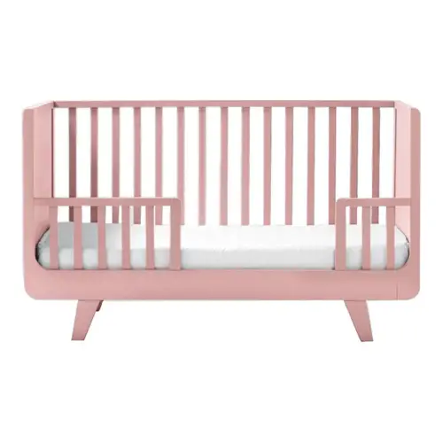 ou trouver lit enfant couleur bébé berceau à barreaux rose
