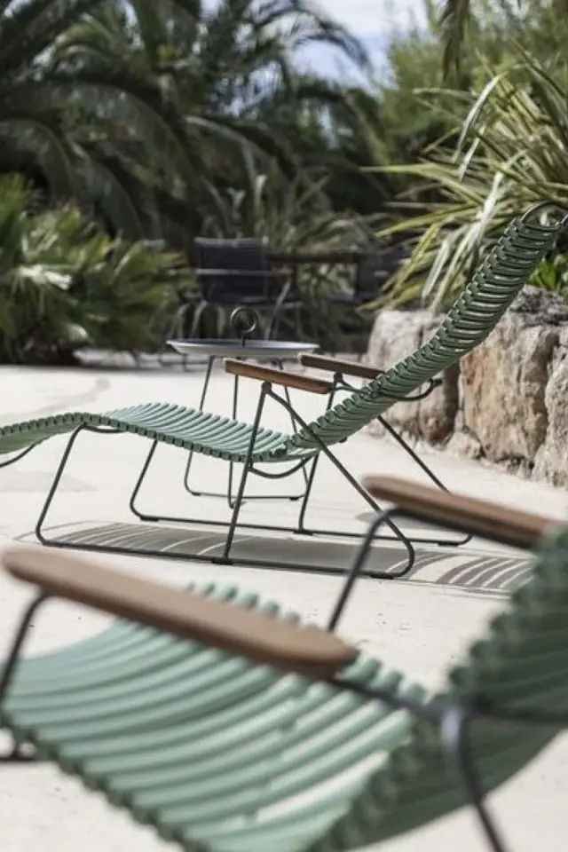 ou trouver transat bain de soleil jardin vert et bois confort chaise longue jardin terrasse balcon