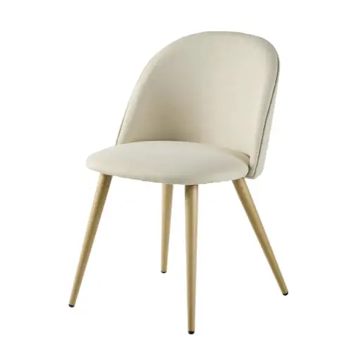 accessoire deco plus chaleureuse minimaliste slow chaise de salle à manger couleur écru slowliving