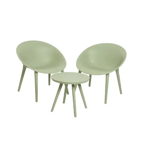 ou trouver salon jardin pas cher meuble plastique original vert