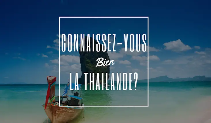 cahier de vacances thailande test quiz culture générale