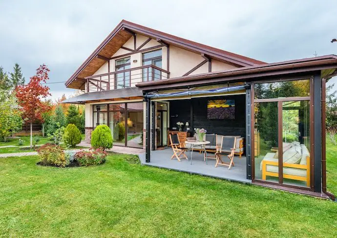 comment construire une veranda conseils idees travaux agrandissement pièce en plus