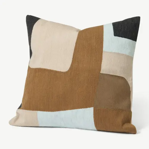 coussin moderne couleur automne design contemporain tendance