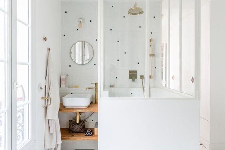 idee deco verriere salle de bain conseils couleur type de verre style