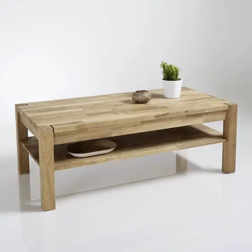 meuble et deco scandinave moderne Table basse chêne huilé rectangulaire