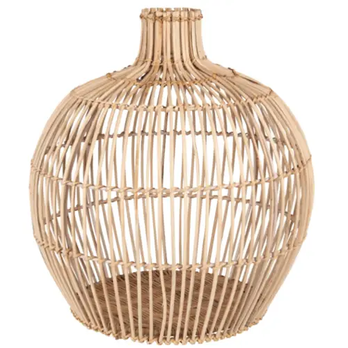 deco meuble style nature moderne Vase en rotin H30