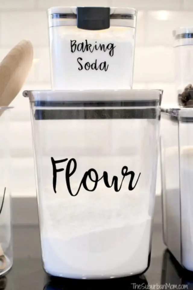 exemple deco personnalisee cricut étiquette pour bocaux zéro déchets