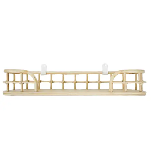 soldes chambre enfant naturelle petits prix Maisons du Monde Etagère rotin naturel et métal 103,00 € 72,10 € 