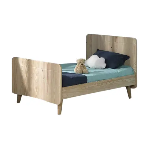 soldes chambre enfant naturelle petits prix Maisons du Monde Lit évolutif, pieds Bois massif 629,00 € 534,65 € 