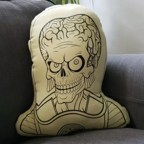 accessoire deco mars attacks coussin extraterrestre