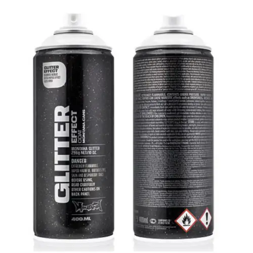 materiel diy deco pas cher Bombe de vernis GLITTER 400 ml