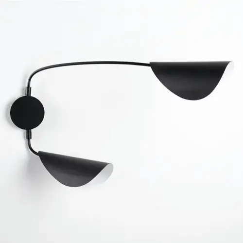 ou trouver luminaire style minimaliste Applique 2 bras sobre et élégant