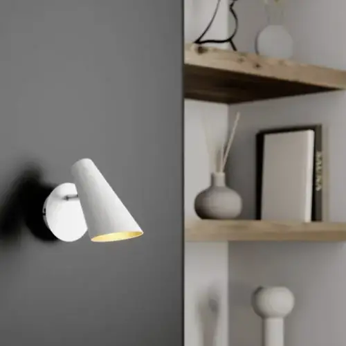 ou trouver luminaire style minimaliste Applique métal scandinave design épuré