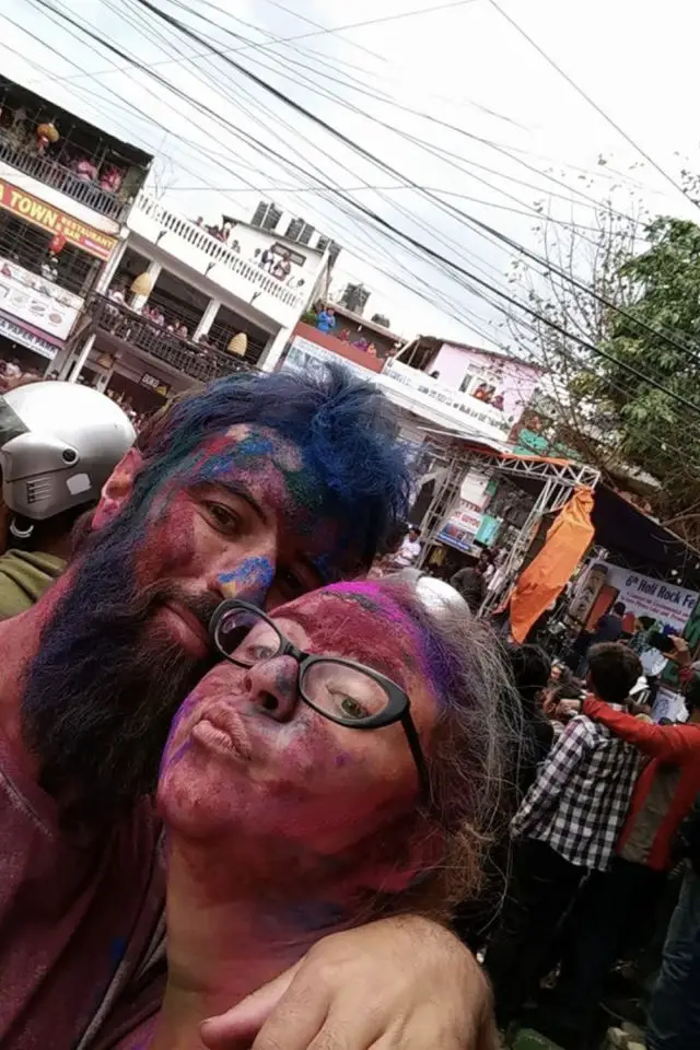 voyage nepal choses a faire Holi fêtes des couleurs