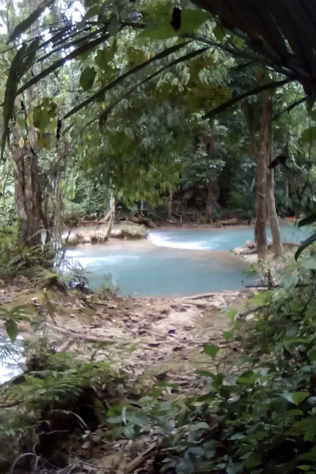 laos voyage experience cascade à proximité de Luang Prabang Tad Keo