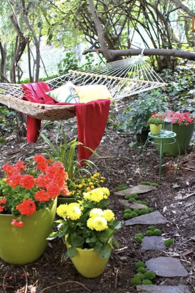 hamac moderne jardin exemple 4sous les arbres sieste cosy