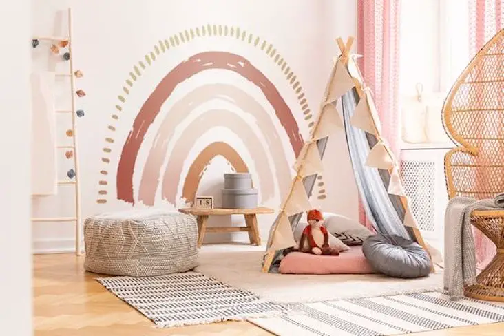 inspiration quotidien colore bonne humeur deco chambre enfant cuisine salon porte peinture idée