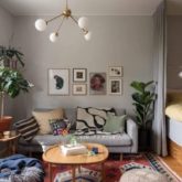 exemples appartement etudiant cosy et mignon salon partagé chambre à coucher gain de place confort moderne