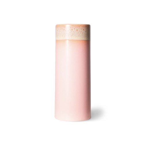 objet decoratif design salon Vase 70's Pink XS HKliving