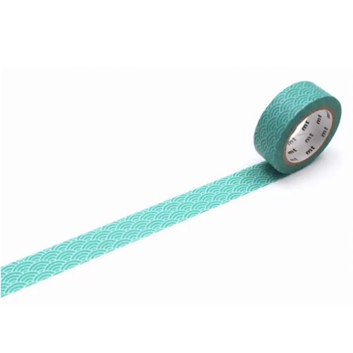 ou acheter masking tape decoration Masking tape motif vague vert