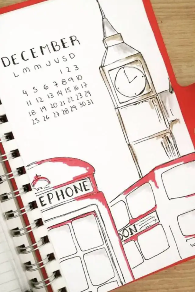 exemple travel book voyage angleterre symboles Londres cabine téléphone Big Ben bus rouge