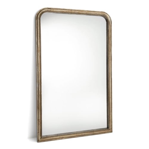 objet deco a poser cheminee Miroir en manguier massif 100x160 cm