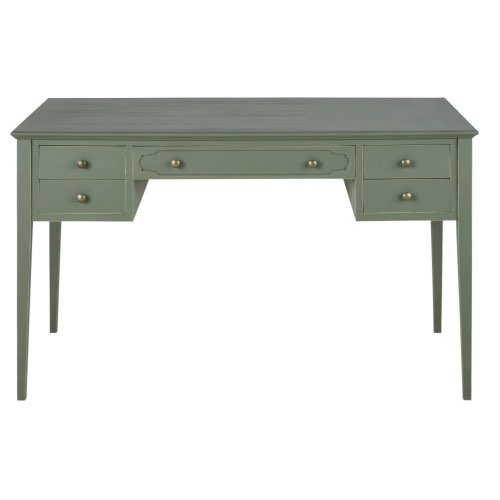 ou trouver deco couleur kaki Bureau 5 tiroirs vert kaki