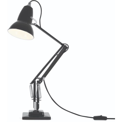 objet deco vintage salle a manger eclectique Lampe de bureau noire Original 1227