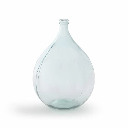 objet decoratif en verre pas cher Vase dame-Jeanne en verre H56 cm