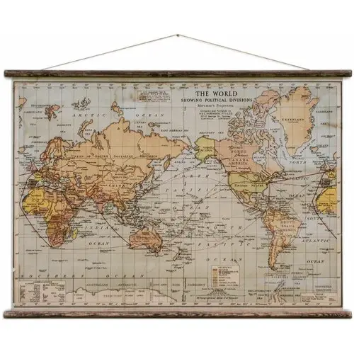 ou trouver carte ecole vintage geographie Carte vintage The World Political