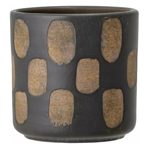 ou trouver objets decoratifs salle a manger Pot de fleurs Avo Deco Terracotta noir 