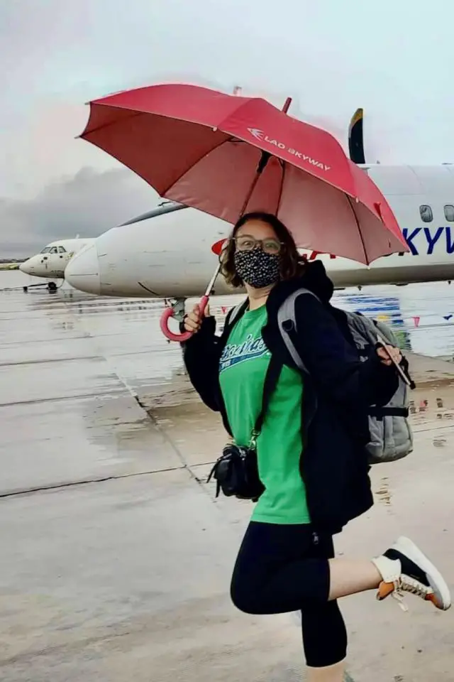 blog voyage laos luang prabang avion Vientiane arrivée saison des pluies