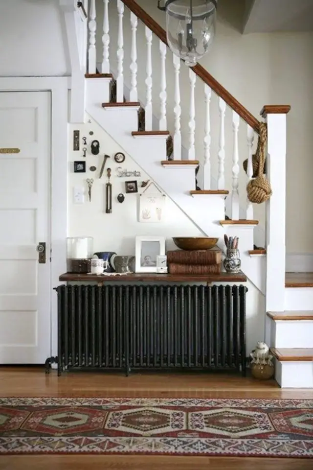 comment peindre radiateur en fonte vintage ancien couleur élégante