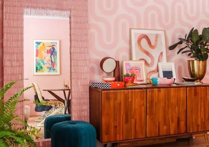 comment reussir decor eclectique vintage meuble déco mur original