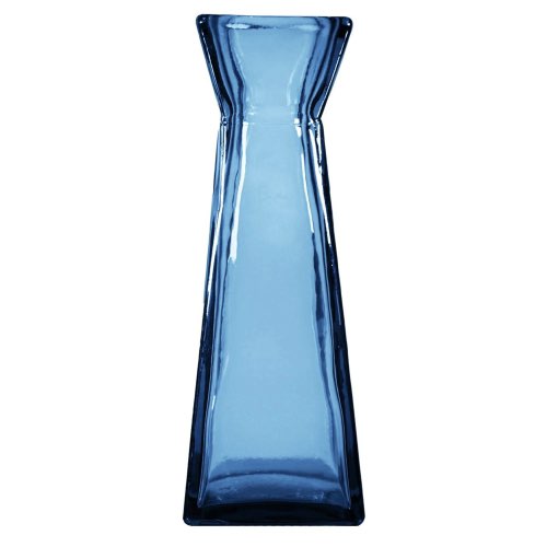 deco et meuble couleur bleu electrique Vase en verre recyclé cobalt 55 cm