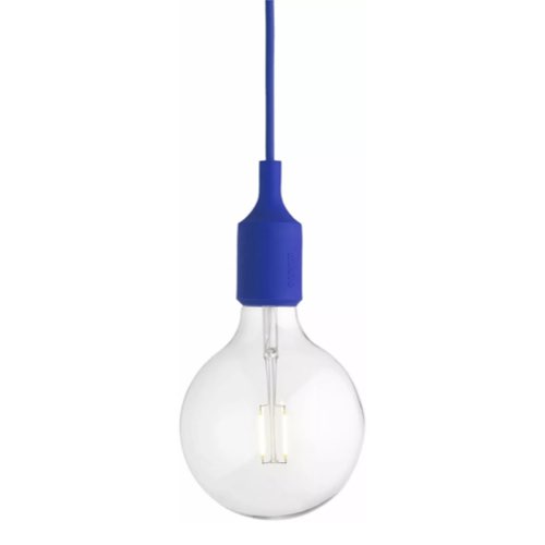 deco et meuble design bleu electrique Suspension E27 bleu - Muuto