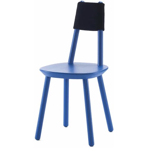 deco et meuble design bleu electrique Chaise bleue Naïve - Emko