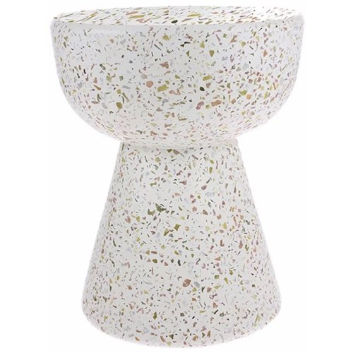 deco mobilier design sejour tendance Table basse en terrazzo - HKliving