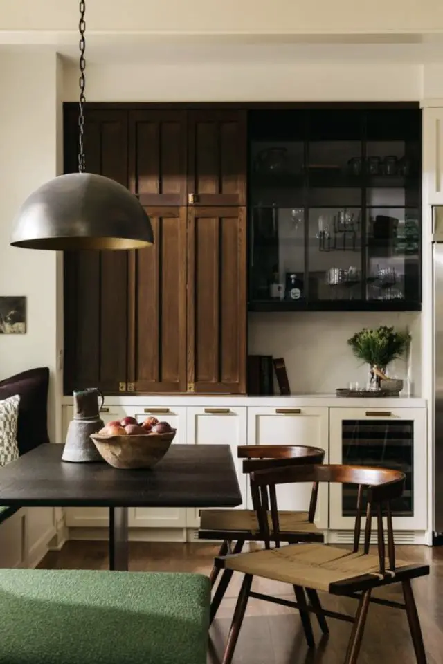 decor cuisine tendance 2023 chic et élégant moderne bois et couleur neutre