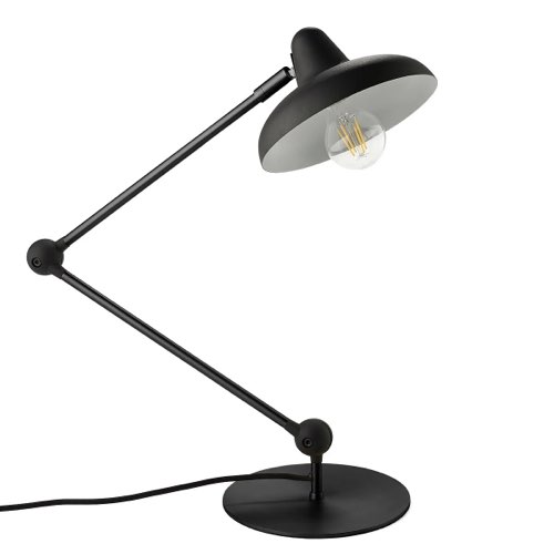 meuble salon soldes la redoute Lampe à poser en métal style industriel