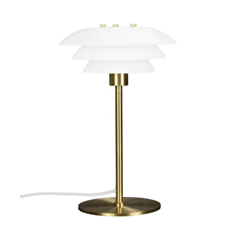 ou trouver lampe en verre deco chic lampe de table en verre et laiton, h 30 cm d 20 cm