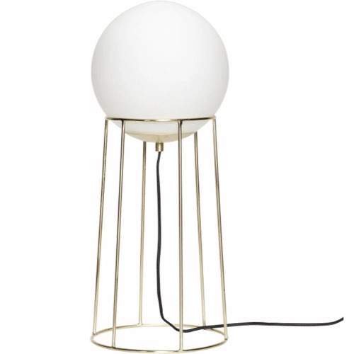 ou trouver luminaire en verre design Lampe à poser en verre et métal Suspend chic élégant féminin