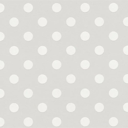 papier peint enfant couleur gris Papier Peint intissé vinyl à motif de petits points gris et blanc