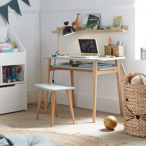 soldes mobilier enfant la redoute Bureau + banc écolier