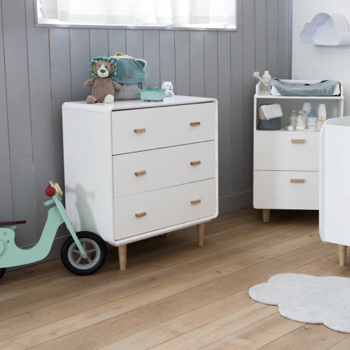 soldes mobilier enfant la redoute Commode 3 tiroirs